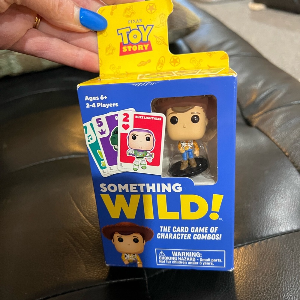 Funko Something Wild Toy Story Playing Cards. Disney Pixar Pocket Pop Woody